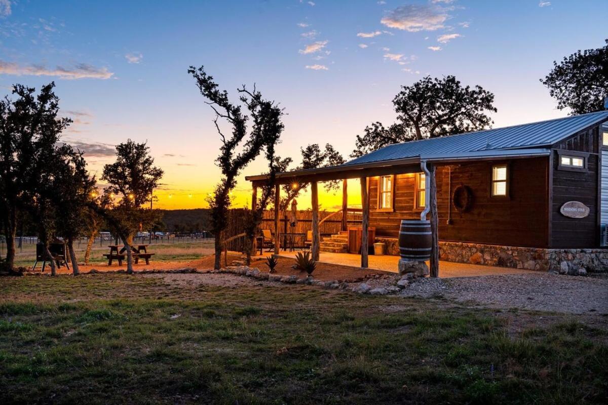 Rockin' R - Morning Star Cabin Fredericksburg Exterior foto