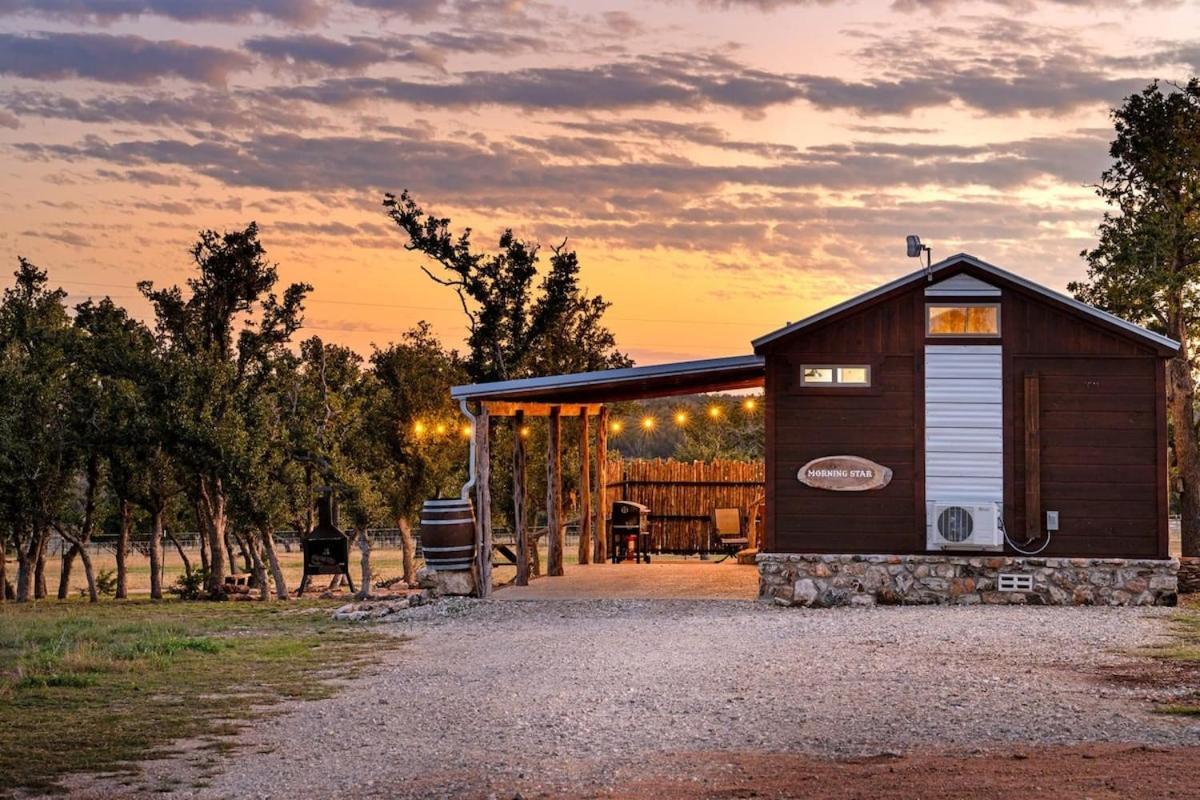 Rockin' R - Morning Star Cabin Fredericksburg Exterior foto